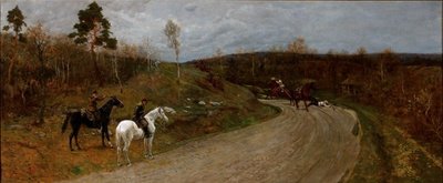 A Scene from the 1863 Uprising by Maksymiljan Antoni Piotrowski